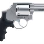 Taurus 66C Revolver - Stainless Steel | 357 MAG | 3" | 7RD | HOGUE GRIPS