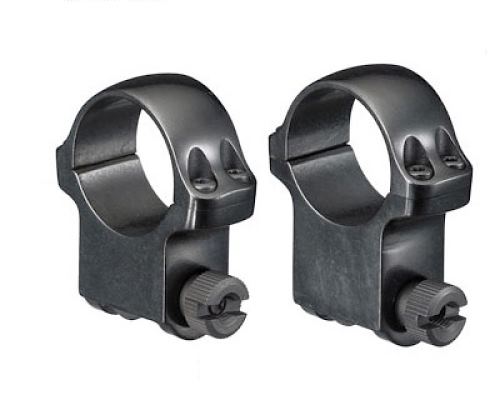 RUGER RING SET 1" MED MATTE BL M77