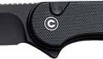 CIVIVI KNIFE ELEMENTUM II 2.96 - " G-10/BLK STONEWASH BTTN LOCK