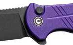 CIVIVI KNIFE COGENT 3.47" - PURPLE G10/BLACK STONEWASHED