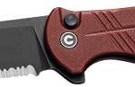 CIVIVI KNIFE COGENT 3.47" - BURGUNDY G10/BLACK STONEWASH