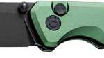 CIVIVI KNIFE ALTUS 2.97" GREEN - /BLK STONEWASH BUTTON LOCK