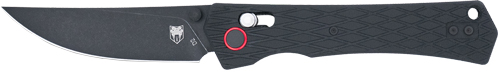 COBRATEC LEGACY BAR LOCK 3.5" - G10 BLACK/BLACK D2 BLADE