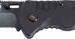 SOG KNIFE SALUTE HARDCASED - BLACK 3.6" BLADE