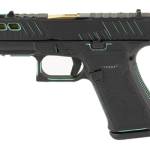 GLOCK 43X 9MM 10RD BLACK ROBBIN BLUE