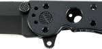 CRKT M16-03KS 3.5" PLAIN EDGE - SPEAR POINT BLACK BLADE