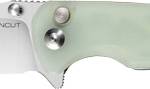 SENCUT KNIFE SACHSE 3.47" - NATURAL G10/SATIN BUTTON LOCK