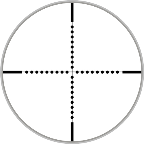 UTG BUGBUSTER 3-9X32 1" RGB - MIL-DOT W/QD RINGS BLACK