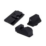 XS Sights Glock MOS Optic Mount Bundle for Glock ACRO Tritium Black