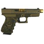Glock 19 Gen 3 Custom "Trump Edition" Compact Handgun 9mm Luger 15rd Magazines (2) 4.6" Threaded Barrel USA