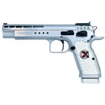 Tanfoglio Gold Match Xtreme Handgun 10mm 13/rd 6" Barrel Silver