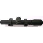 Keystone Pistol Scope - 2x-20mm Eye Relief 14.5" 3/8" Dovetail Rings