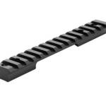 Leupold BackCountry 1-Piece Cross-Slot Base Savage 10 Round Rcvr SA 20 MOA - Matte Black