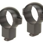 Leupold 2-Piece Dual Dovetail Rings - 1"  Super High Matte