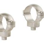 Leupold 2-Piece Quick Release (QR) Scope Rings - 1" Medium Silver