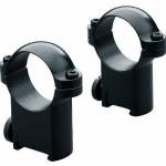 Leupold 2-Piece Solid Steel Ringmounts - Sako 30mm Super High Matte Black