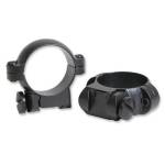 Leupold 2-Piece Solid Steel Ringmounts - Ruger No. 1 & 77/22 1" Low Matte Black