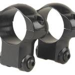 Redfield Ruger 77 & Ruger Mark II LA/SA Rifle Steel Scope Rings 30mm HIgh Black