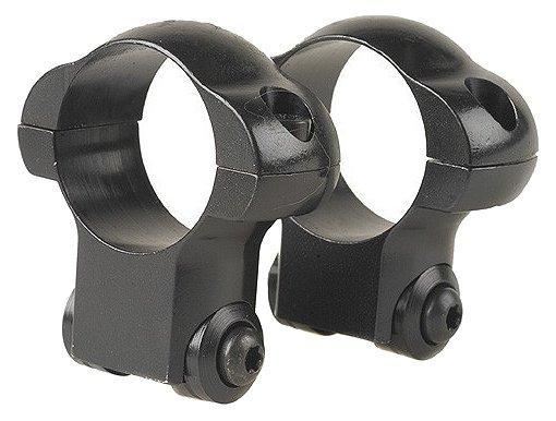 Redfield Ruger 77 & Ruger Mark II LA/SA Rifle Steel Scope Rings 30mm HIgh Black