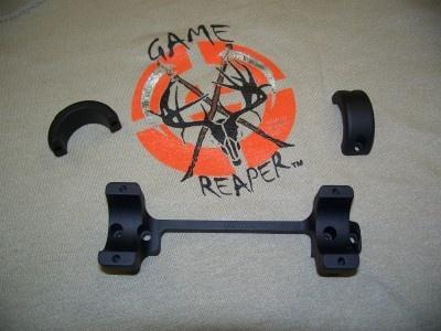DNZ Game Reaper 1-Piece Scope Mount - Savage 93R17 1" Medium Black
