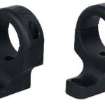 DNZ Hunt Masters 2-Piece Scope Mount (2 Screws) - Howa 1500 Mossberg 100ATR 4x4 Weatherby Vanguard Remington 700 721 722 725 - 1" Medium Black