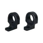 DNZ Game Reaper Two -Piece Scope Mount 4 Screws - Howa 1500 Mossberg 100ATR 4x4 Patriot Weatherby Vanguard Rem 700 721 722 725 30mm High Black