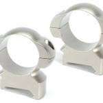 Weaver Grand Slam Steel Top Mount Scope Rings 1" HIgh Silver