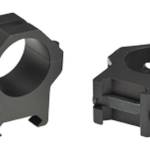 Weaver 4-Hole Tactical Picatinny Aluminum Scope Rings - Matte - 30mm Medium
