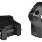 Warne 2-Piece Picatinny Style Mountain Tech Scope Rings 1" Medium - Matte