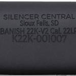 BANISH SUPPRESSORS BANISH22K - V2 RIMFIRE 1/2X28 BLACK