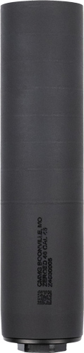 CMMG ZEROED 46 40S&W 10MM   45 - ACP SUPPRESSOR BLACK 6.5"
