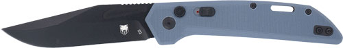 COBRATEC NAJA SIDE BUTTON AUTO - 3.5" D2 SLATE GREY