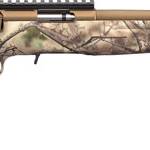 RUGER AMERICAN 22LR BRONZE - CERAKOTE GO WILD IM BRUSH CAMO