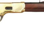 CIMARRON 1866 YELLOWBOY 44SP - 20" OCTAGON BRASS/BLUED WALNUT