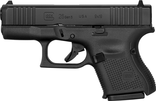 GLOCK 26 9MM LUGER GEN-5 FS - 10-SHOT BLACK REBUILT