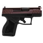 Taurus GX4 Handgun 9mm Luger 11rd (1) & 13rd (1) Magazines 3" Barrel Rose Gold Slide and Black