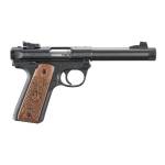 Ruger Collector's Series Mark IV 22/45 Handgun .22 LR 10rd Magazines(2) 5.5" Threaded Barrel Engraved Walnut Grips