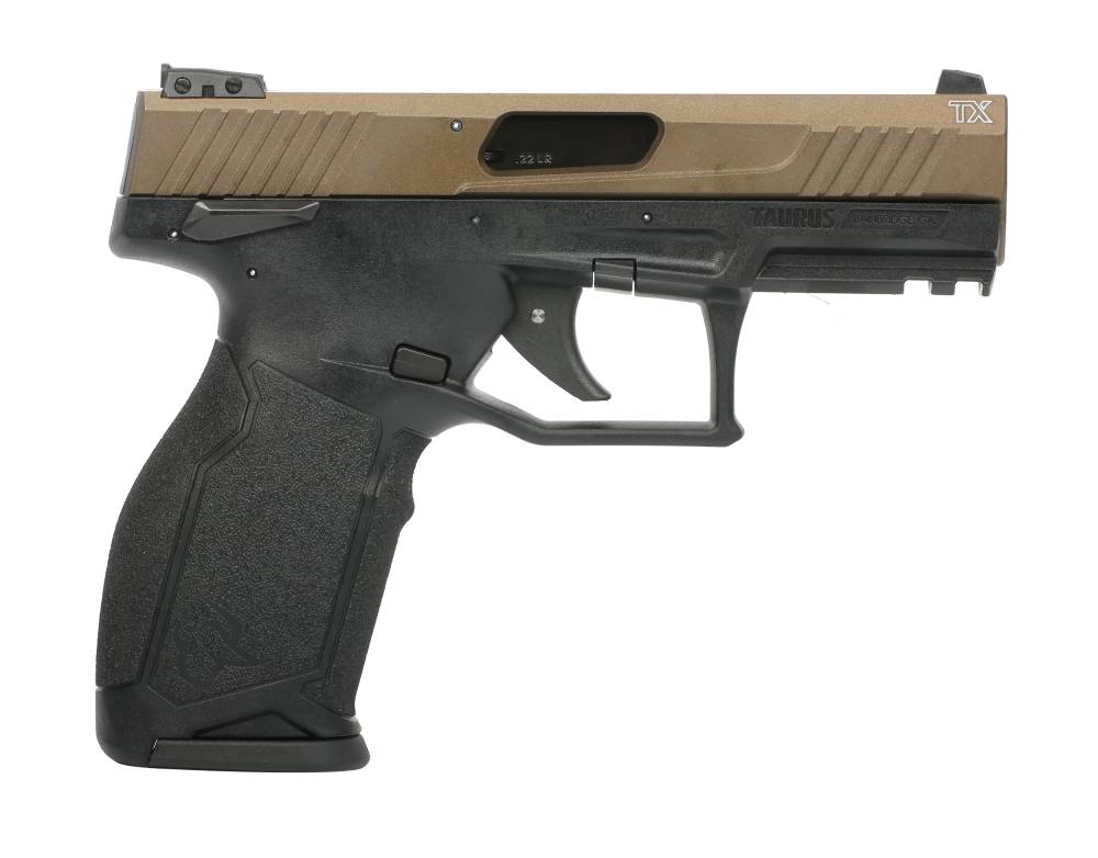 TAURUS TX22 22LR BLK/BRZ 4" 16+1 TS
