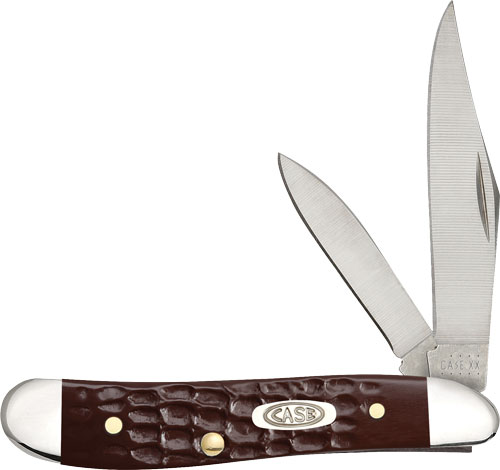 CASE KNIVES JIGGED BONE - SYNTHETIC PEANUT