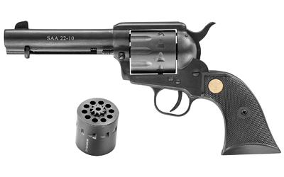 CHIAPPA SAA 22-10 22LR 4.75" BLK 10D