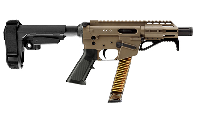 FRD ORD FX9 SBA3 9MM 4" 31RD FDE