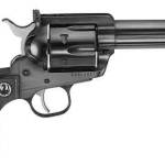 RUGER BLACKHAWK 41MAG 4-5/8" - AS BLUED BLACK CHECKERED SYN