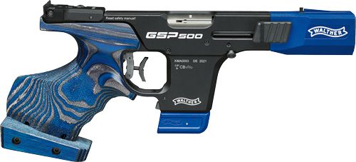 WALTHER GSP500 22 EXPERT - RIGHT SIZE S 22LR 4.85" AS