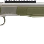 CVA SCOUT TD V3 450BM 22" - STAINLESS/OD GREEN SYNTHETIC