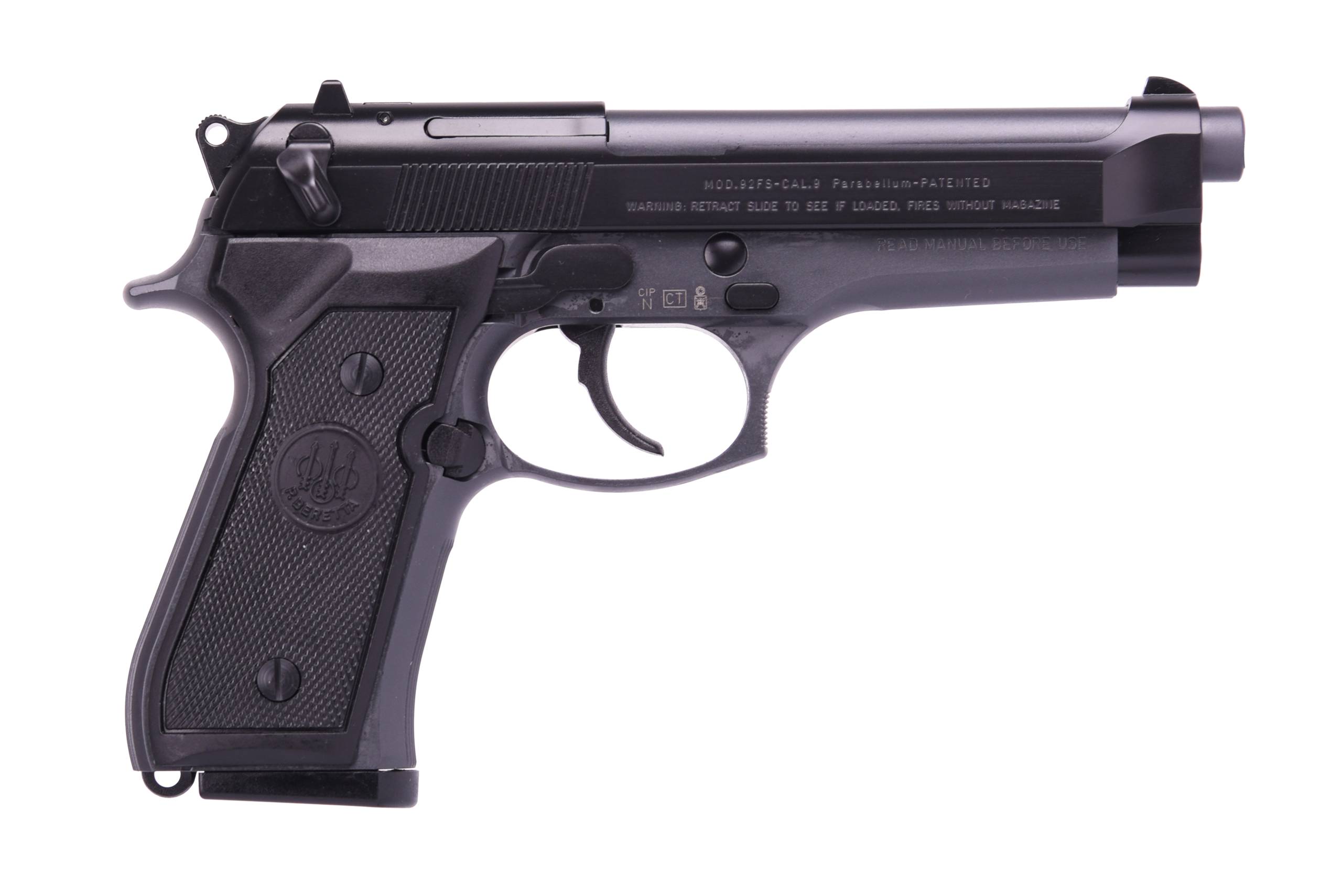 BERETTA 92FS 9MM GRAY/BLACK 15+1 FS #