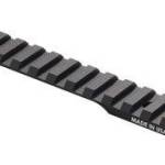 Weaver 1-Piece Extended Multi-Slot Picatinny Scope Base Savage 110 LA 8-40 0MOA Matte Clam