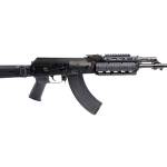 Zastava ZPAPM70 AK-47 Rifle BULGED TRUNNION 1.5MM RECEIVER - Black | 7.62x39 | 16.3" Chrome Lined Barrel | UTG Pro Quad Rail | Zhukov-S Folding Stock