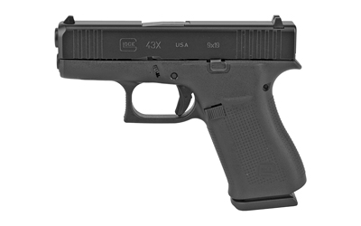 GLOCK 43X 9MM 10RD BLK