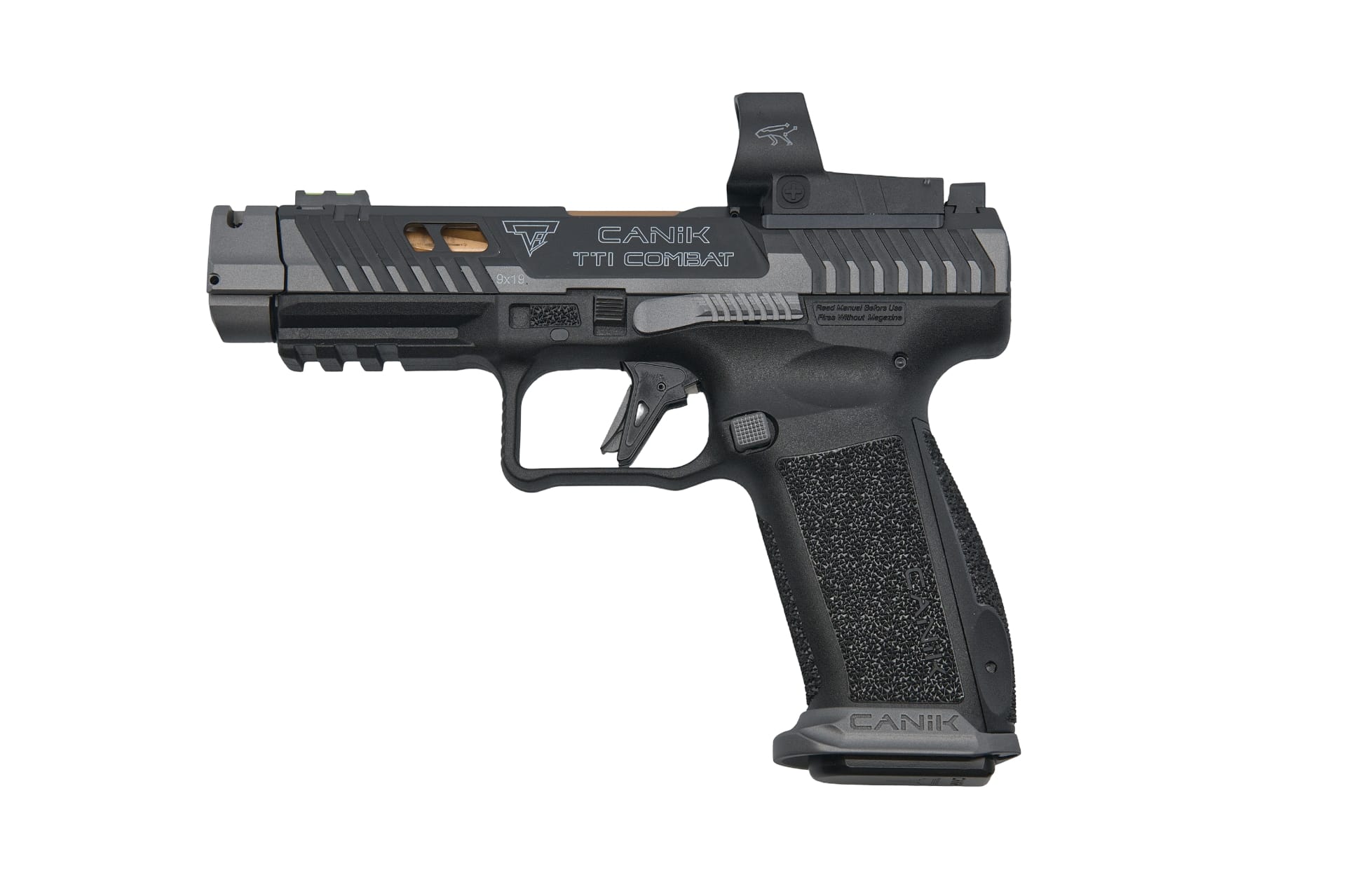 CANIK TTI COMBAT 9MM SMOKE 21+1 MO3