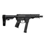 CMMG Banshee MKGs Fixed Ejector Handgun 9mm Luger 33rd Magazine 5'' Barrel RipBrace Armor Black